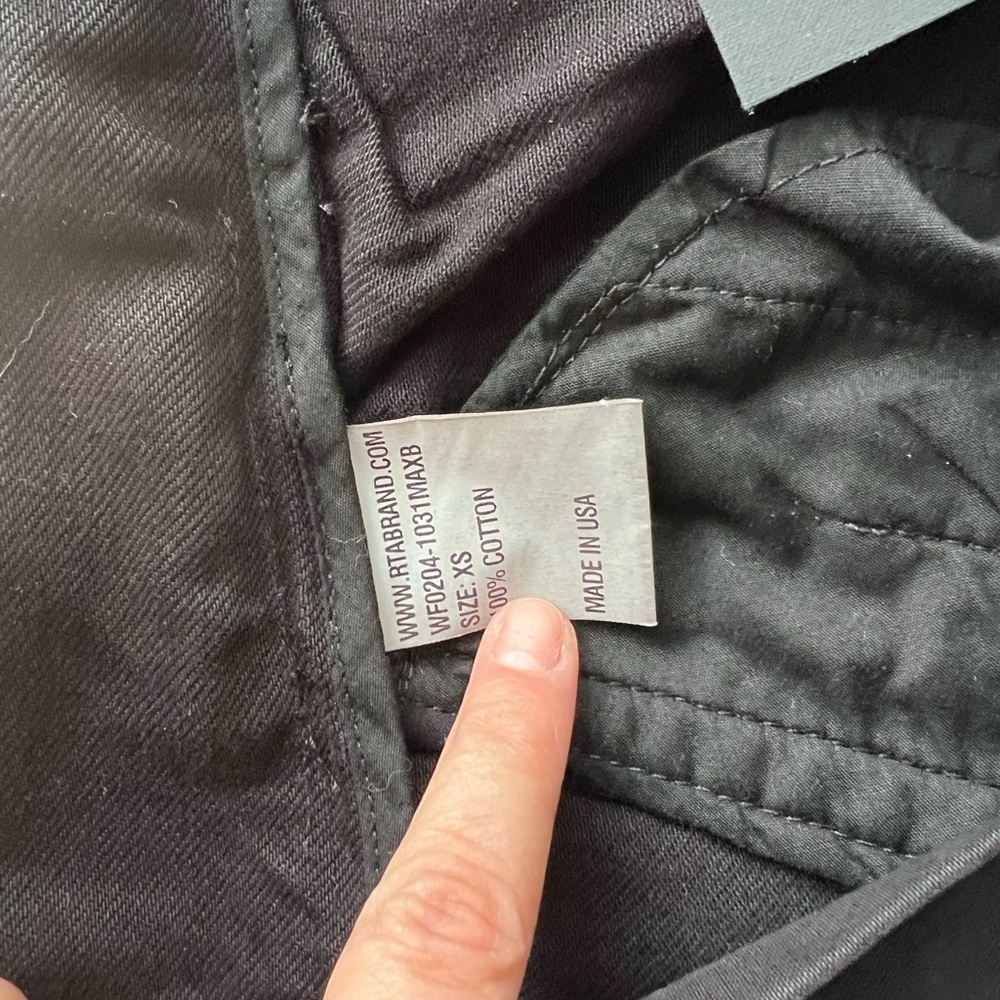 RtA Dallas Pant in Max Black SOLD OUT everywhere ! XS - Picture 9 of 9